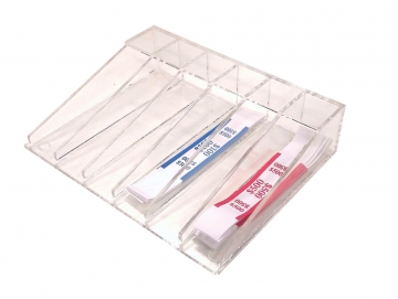 Image of item: Currency Strap Organizer - Clear Acrylic